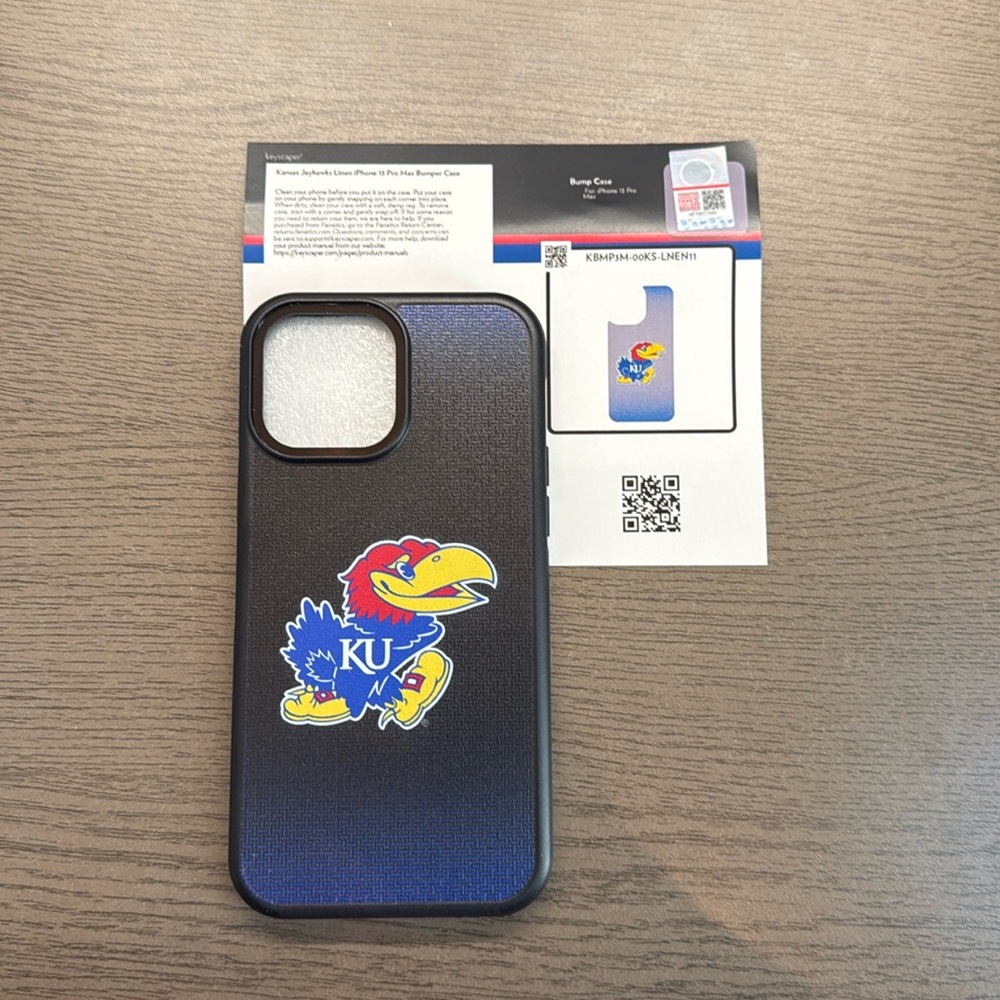 Kansas Jayhawk iPhone 13 Pro Max phone case